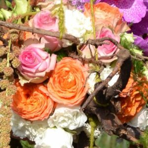 BOUQUET DE FLEURS COLORÉES