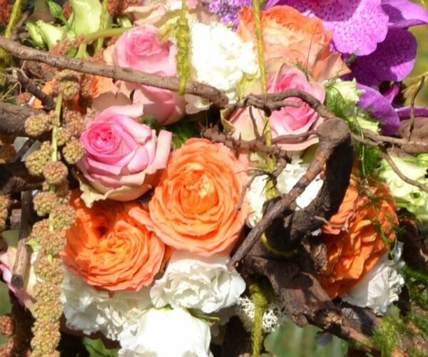 BOUQUET DE FLEURS COLORÉES